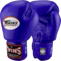 Боксерские перчатки Twins Special BGVL-3 Blue 10 унц. синий
