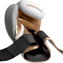 Боксерские перчатки Hayabusa T3 White/Gold 12 унц. золотой
