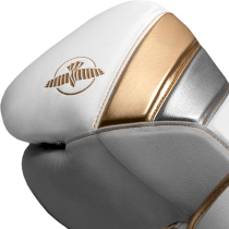 Боксерские перчатки Hayabusa T3 White/Gold 14 унц. золотой