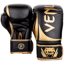 Боксерские перчатки Venum Challenger 2.0 Black/Gold 16 унц. золотой