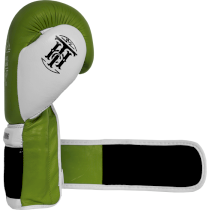 Боксерские перчатки Hardcore Training Premium Green 16 унц. зеленый