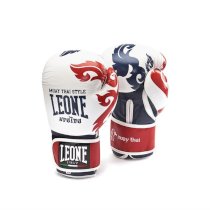 Боксерские Перчатки Leone MUAY THAI GN031 12 унц. красный