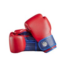 Боксерские перчатки начального уровня Ultimatum Boxing Reload Smart BlueRed 12 унц. красный