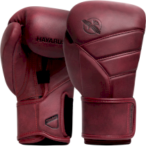 Боксерские перчатки Hayabusa T3 LX Crimson 12 унц. бордовый