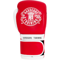 Боксерские перчатки Hardcore Training Premium Red 14 унц. красный