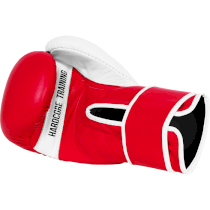Боксерские перчатки Hardcore Training Premium Red 10 унц. красный
