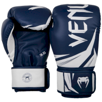 Перчатки Venum Challenger 3.0 Navy Blue/White 16 унц. синий