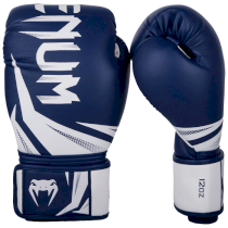 Перчатки Venum Challenger 3.0 Navy Blue/White 14 унц. синий