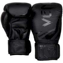 Перчатки Venum Challenger 3.0 Black/Black 8 унц. черный