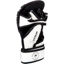 Гибридные перчатки Venum Impact White/Black L/XL белый
