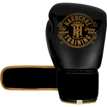 Боксерские перчатки Hardcore Training Muay Thai 12 унц. золотой