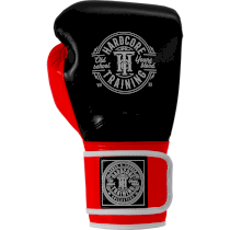Боксерские перчатки Hardcore Training HardLea Black/Red 14 унц. красный