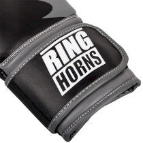Боксерские Перчатки Ringhorns Charger Black/Grey 14 унц. 