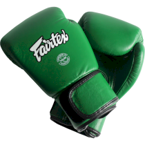 Боксерские перчатки Fairtex BGV16 Forest Green 8 унц. зеленый