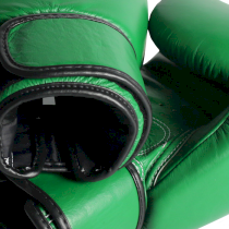 Боксерские перчатки Fairtex BGV16 Forest Green 14 унц. зеленый