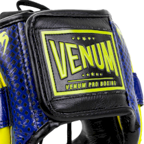 Бамперный боксерский шлем Venum Loma Edition Blue Yellow синий M