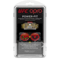 Боксерская капа Opro PWF Full Pack Licensed UFC золотой 