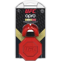 Боксерская капа Opro Gold Level UFC Red/Silver красный 