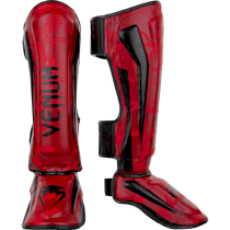 Защита голени Venum Elite Red Camo красный L