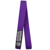 Пояс для кимоно Hardcore Training Premium Purple A4 пурпурный
