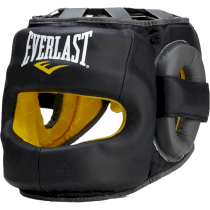 Боксёрский шлем Everlast SaveMax черный L-XL