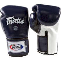 Боксерские перчатки Fairtex BGV5 Pro Sparring Blue/White 10 унц. синий
