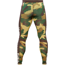 Компрессионные штаны Hardcore Training Forest Camo XL зеленый