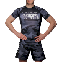 Рашгард Hardcore Training Night Camo 2 SS XXXL серый