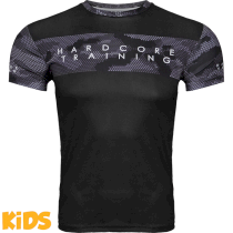 Детская тренировочная футболка Hardcore Hexagon Camo 2.0 6 лет серый