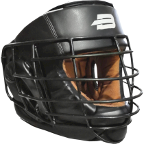 Шлем с металлической решеткой BoyBo черный M