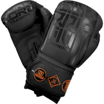 Боксерские перчатки Hardcore Training Viking's Path 16 унц. черный