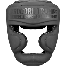 Боксерский шлем Hardcore Training Performance Black/Black черный 