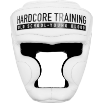 Боксерский шлем Hardcore Training Performance White белый 