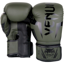 Боксерские Перчатки Venum Elite Khaki/Black 14 унц. хаки