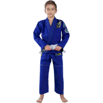 Детское кимоно Ground Game Junior 3 Blue K2 синий