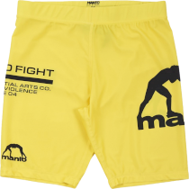 Компрессионные шорты Manto Future Yellow M желтый