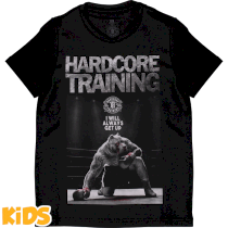 Детская футболка Hardcore Training Die Hard размер 6 лет черный