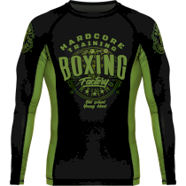 Рашгард Hardcore Training Boxing Factory 2 XS оливковый