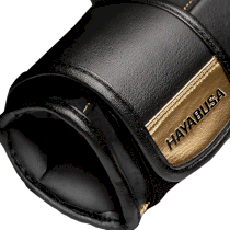 Боксерские перчатки Hayabusa T3 Black/Gold 10 унц. золотой