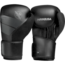 Боксерские перчатки Hayabusa S4 Black 14 унц. черный