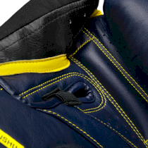Боксерские перчатки Hayabusa T3 Navy/Yellow 12 унц. синий