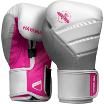 Перчатки Hayabusa T3 White/Pink 12 унц. розовый