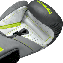 Боксерские перчатки Hayabusa T3 Charcoal/Lime 14 унц. 
