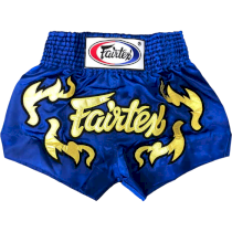 Тайские шорты Fairtex Blue/Yellow M синий