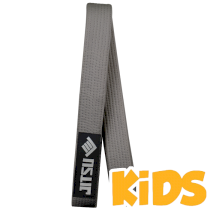 Детский пояс Jitsu Grey M3 серый