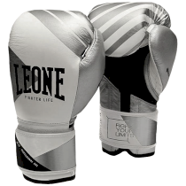 Боксерские перчатки Leone Premium Grey 16 унц. 
