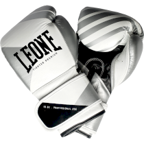Боксерские перчатки Leone Premium Grey 10 унц. 