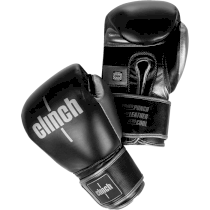 Боксерские перчатки Clinch Punch 2.0 black/silver 12 унц. 