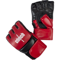 МMA перчатки Clinch Combat S/M красный
