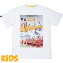 Детская футболка Manto Gym размер M белый